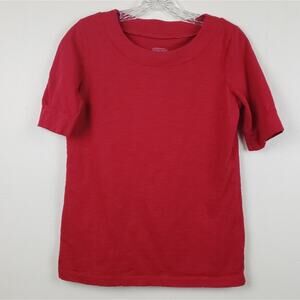 Pendleton | Red Short Sleeve Top